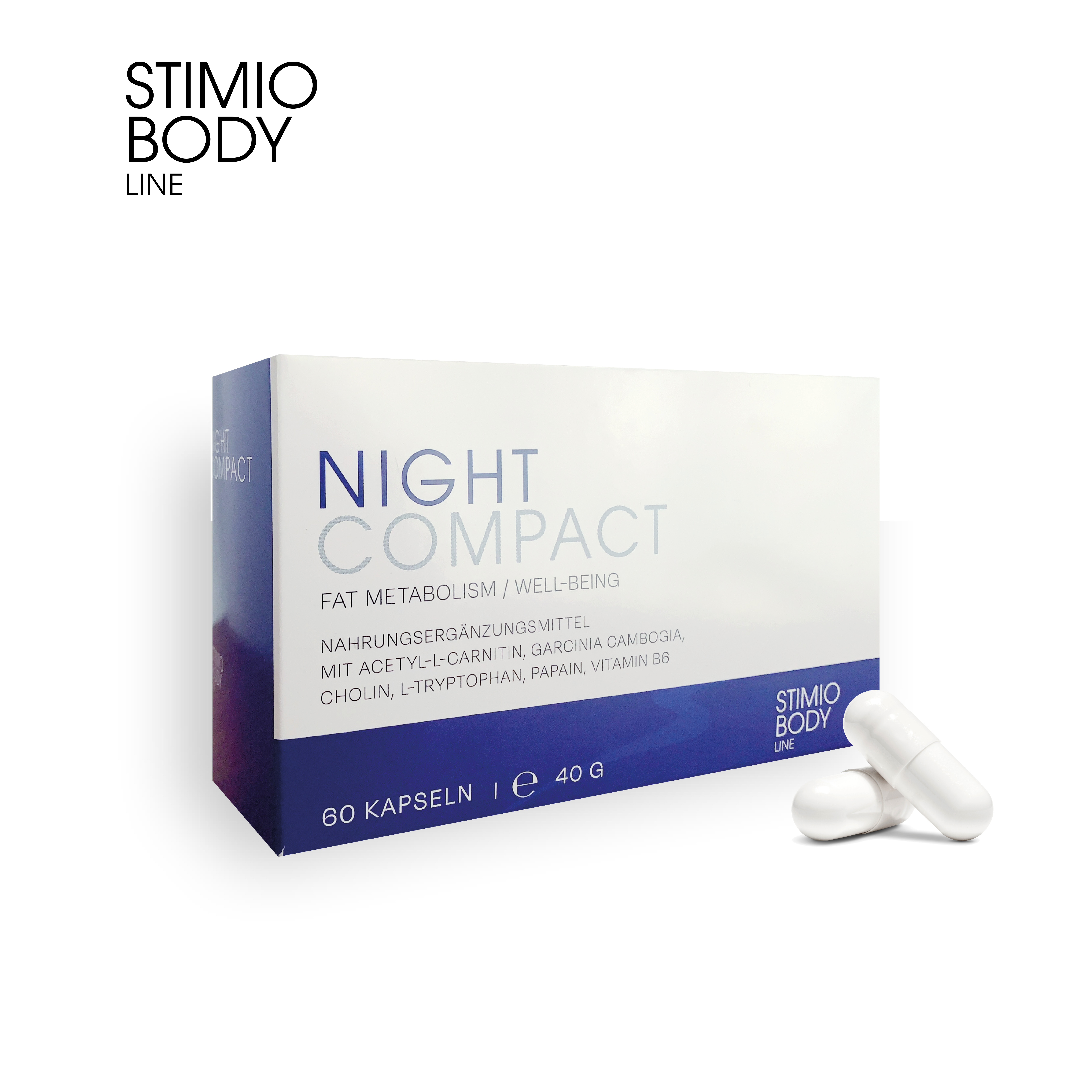 NIGHT COMPACT  -  Stoffwechsel-Booster für die Nacht